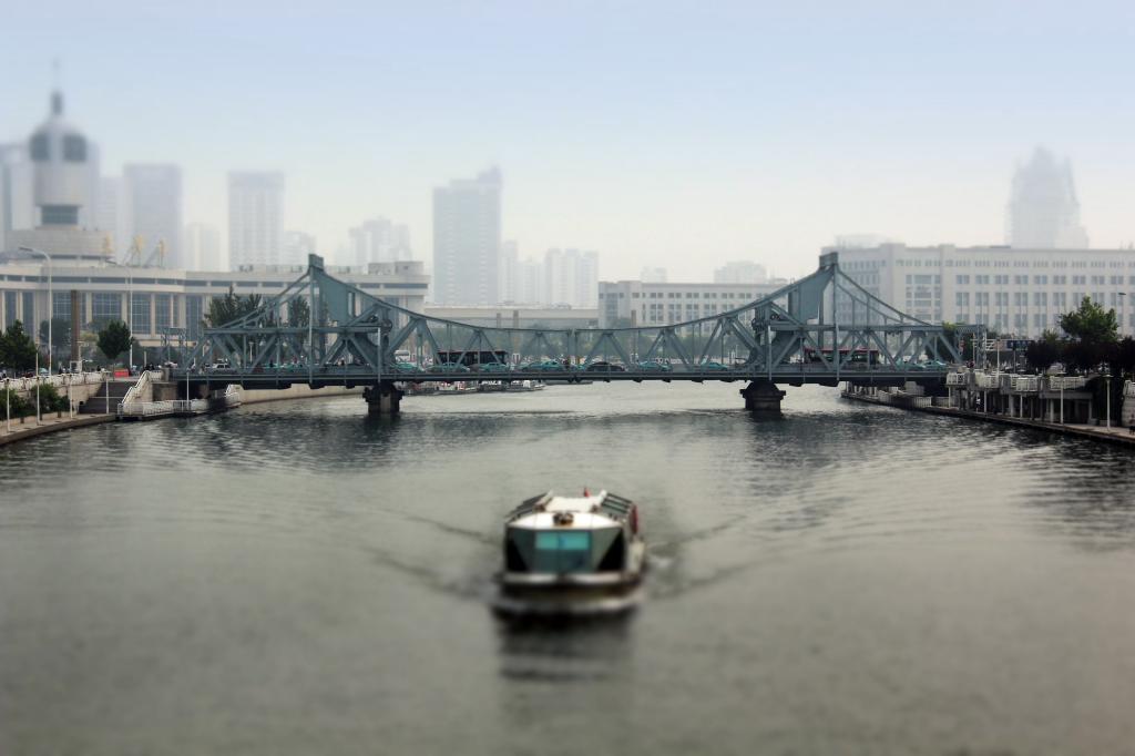 王婵《海河一瞥》